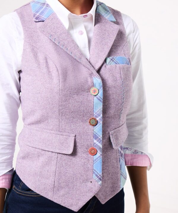 Mix It Up Tweed Waistcoat