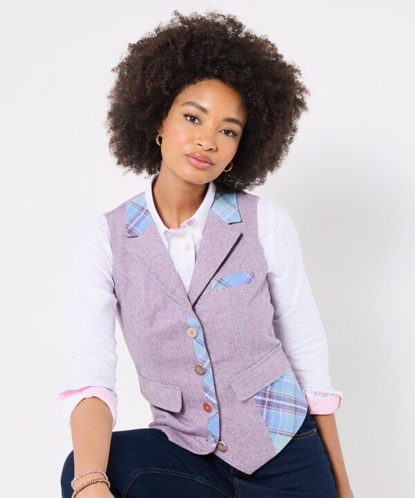 Mix It Up Tweed Waistcoat