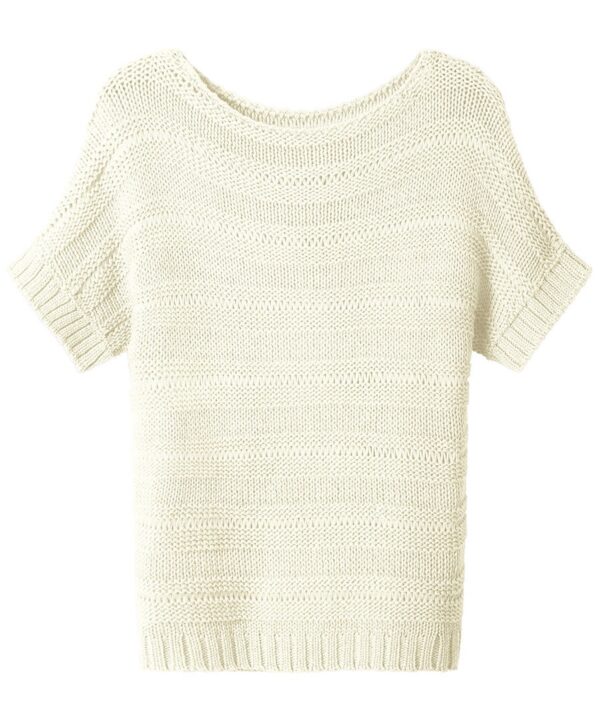 Summer Days Short Sleeve Knitted Jumper