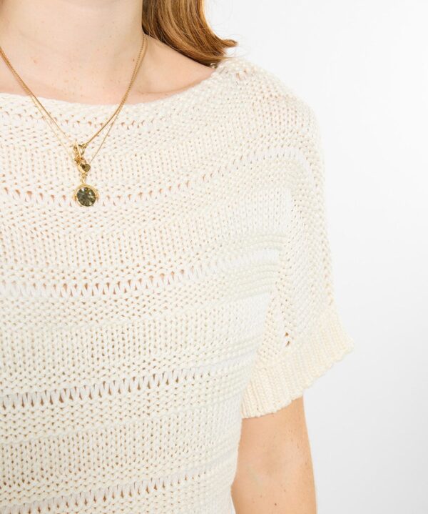 Summer Days Short Sleeve Knitted Jumper