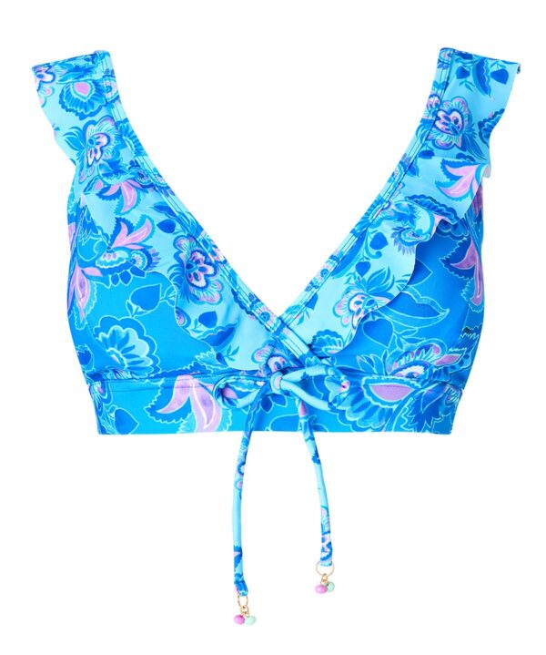 Malibu Ocean 荷葉邊比基尼上衣
