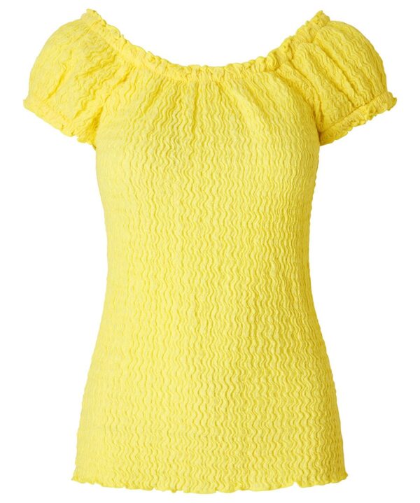 Beautifully Boho Textured Jersey Top