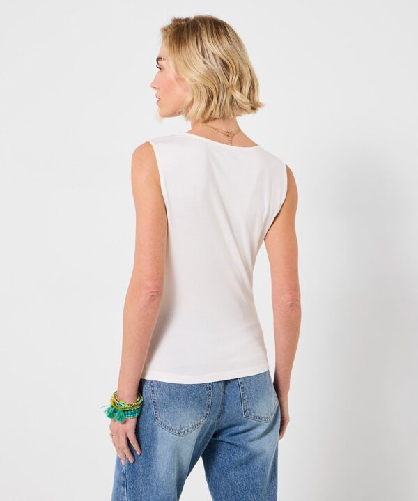 Sophia Jersey Cowl Neck Top