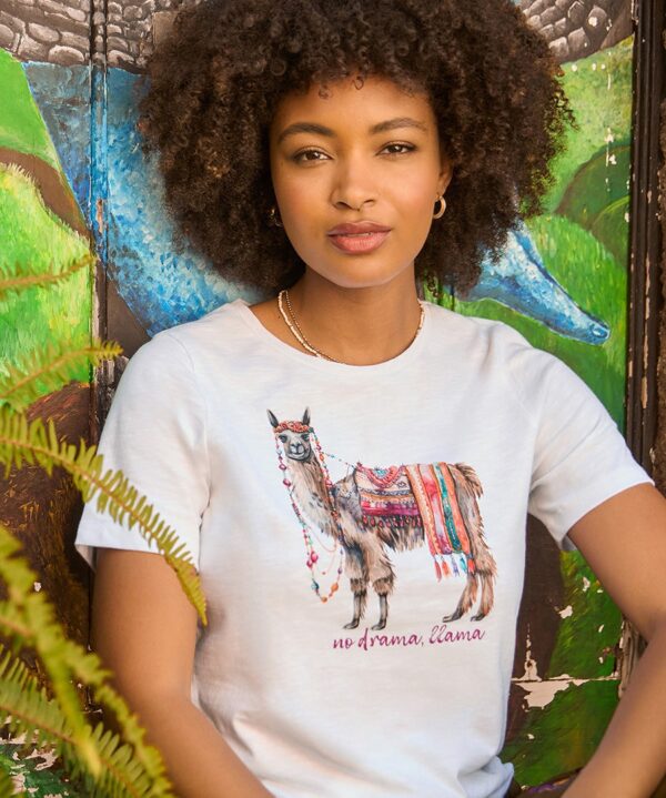 No Drama Llama Graphic T-Shirt