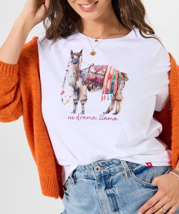 No Drama Llama Graphic T-Shirt