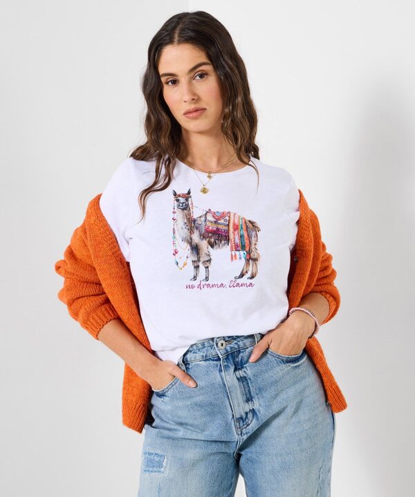 No Drama Llama Graphic T-Shirt