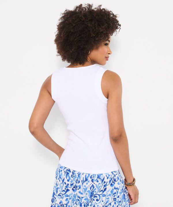 Connie Asymmetric Neck Vest
