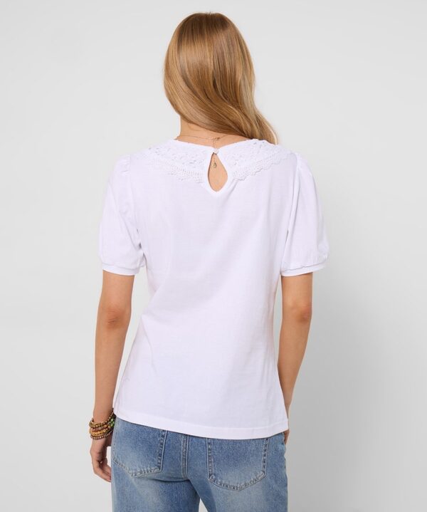 Tilly Lace Collar T-Shirt