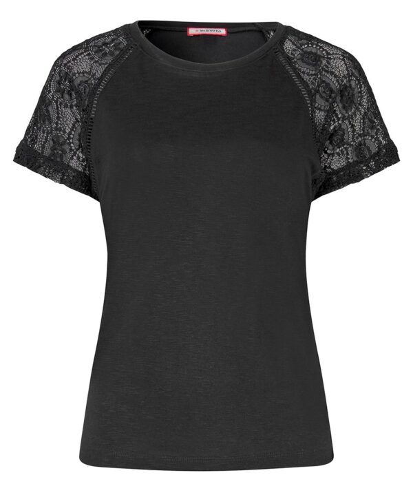Suzie Lace Sleeve T-Shirt