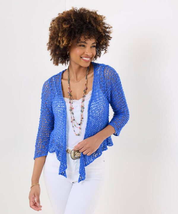 Fresh And Fancy Popcorn Cardigan