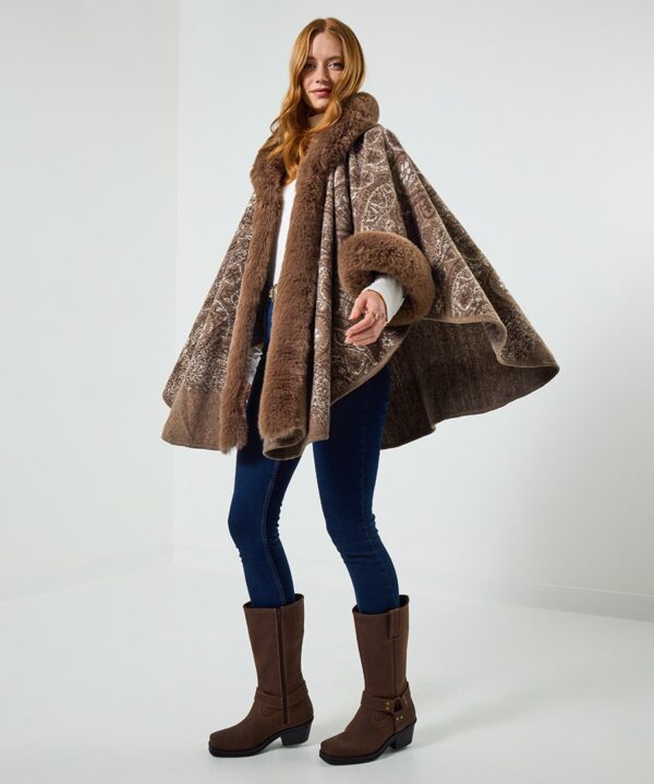 Vintage Boulevard Faux Fur Wrap