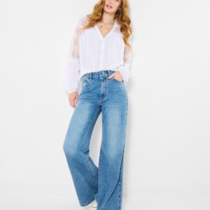 Luna 闊腿牛仔褲