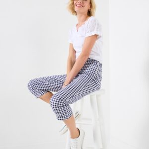 Penelope 格紋七分褲