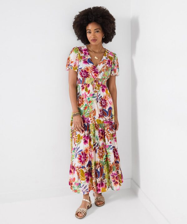 Yasmine Printed Maxi Dress