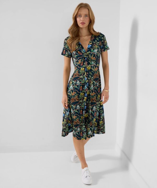 Azalea Twist Front Jersey Dress