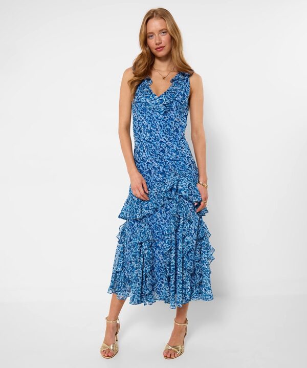 Marcella Frill Dress