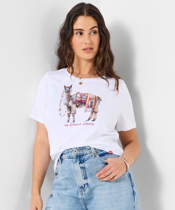 No Drama Llama Graphic T-Shirt